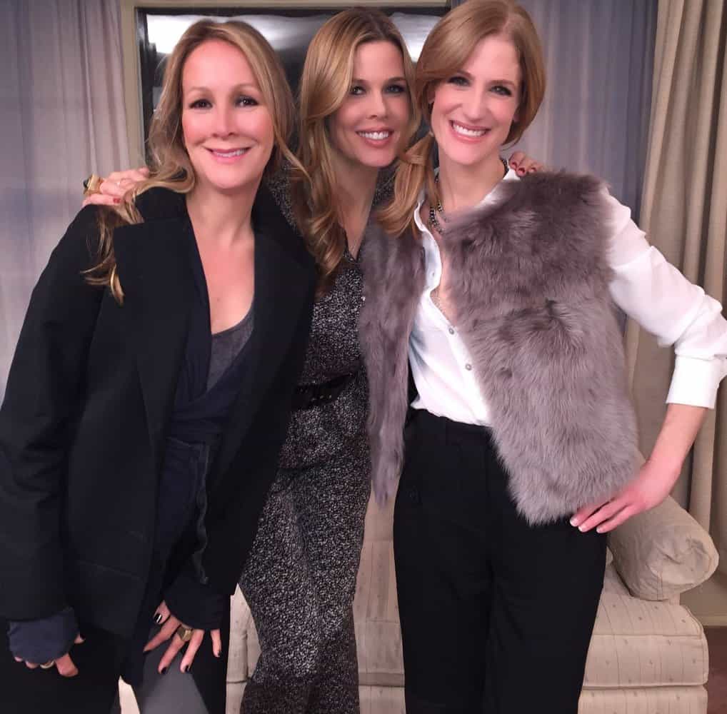
Mary Alice Stephenson, founder of GLAM4GOOD and Susan Beischel with Jennifer. 